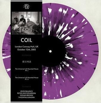 Coil - London Conway Hall, October 12th, 2002 (LP)