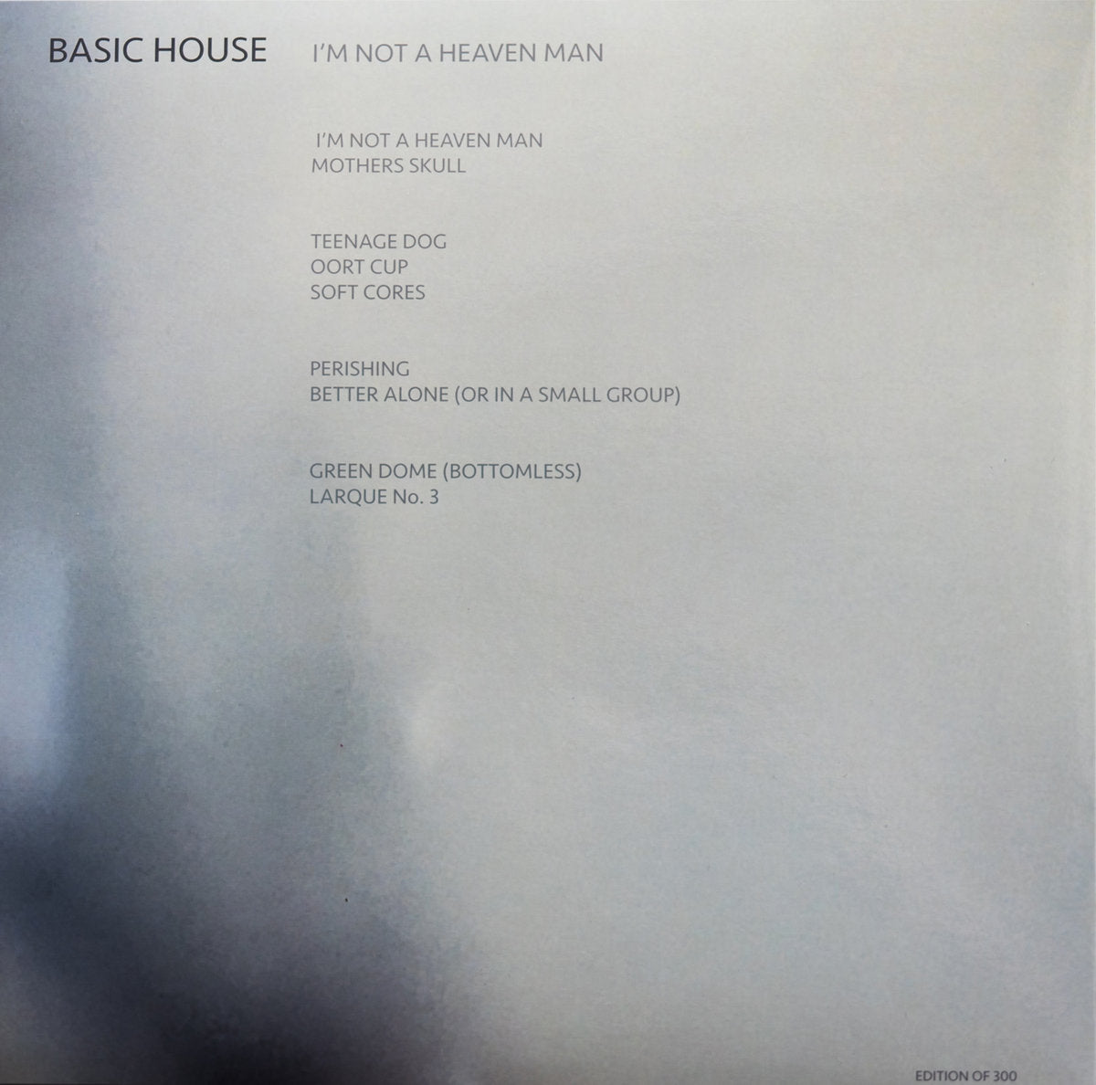 Basic House - I'm Not A Heaven Man (2LP)