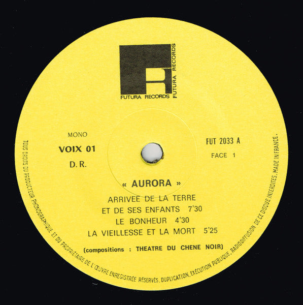 Théâtre Du Chêne Noir – Aurora (LP)