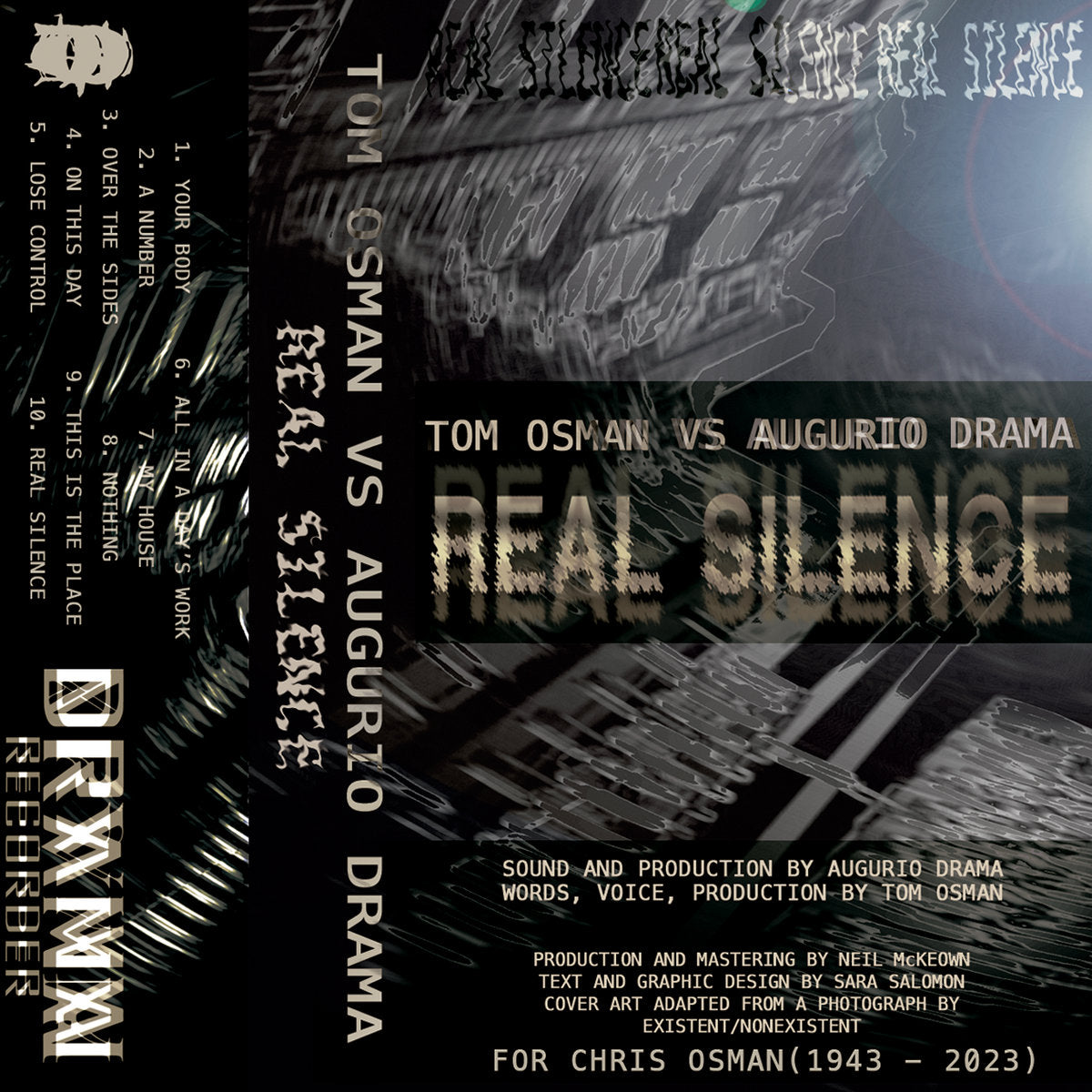 Tom Osman vs. Augurio Drama - Real Silence (Cassette)